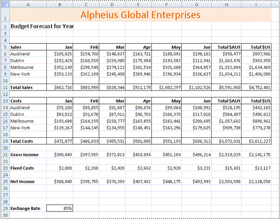 excel