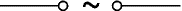 AC power supply symbol