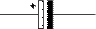 polarised capacitor symbol