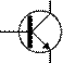 NPN transistor symbol